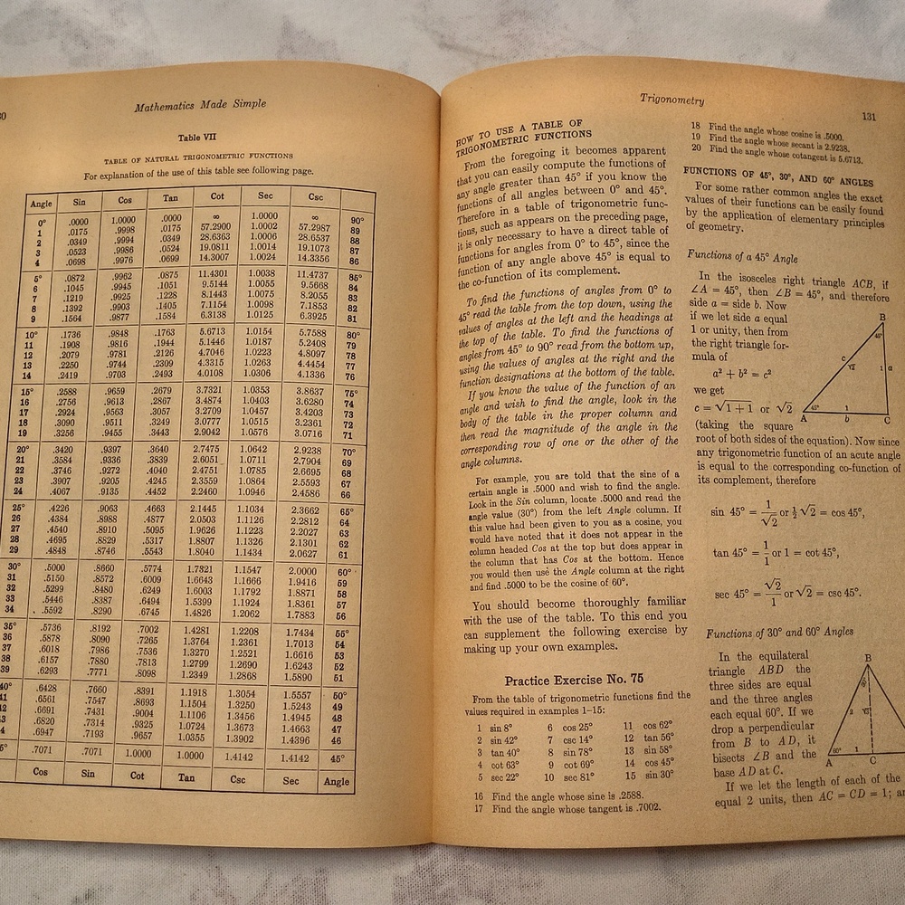 Mathematics Made Simple Math Book - Picture 4 of 4